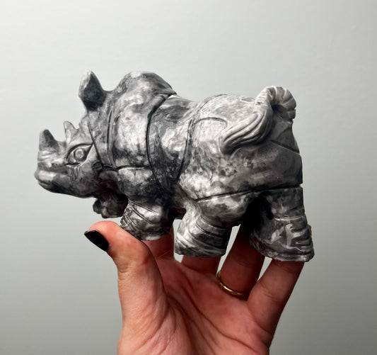 Rhino carving