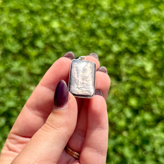 Hypersthene pendant