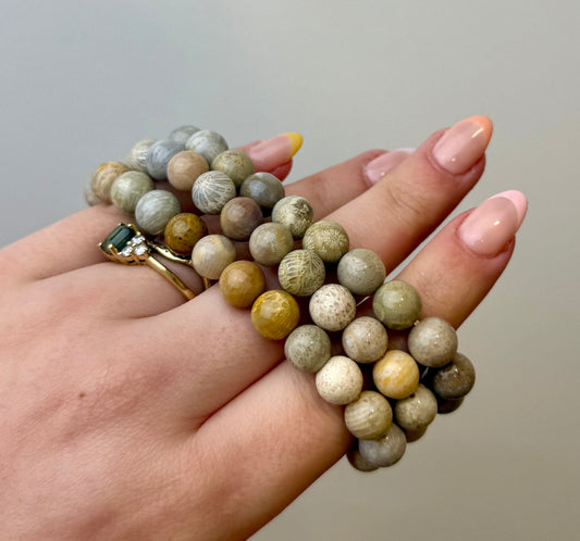 Coral bracelets