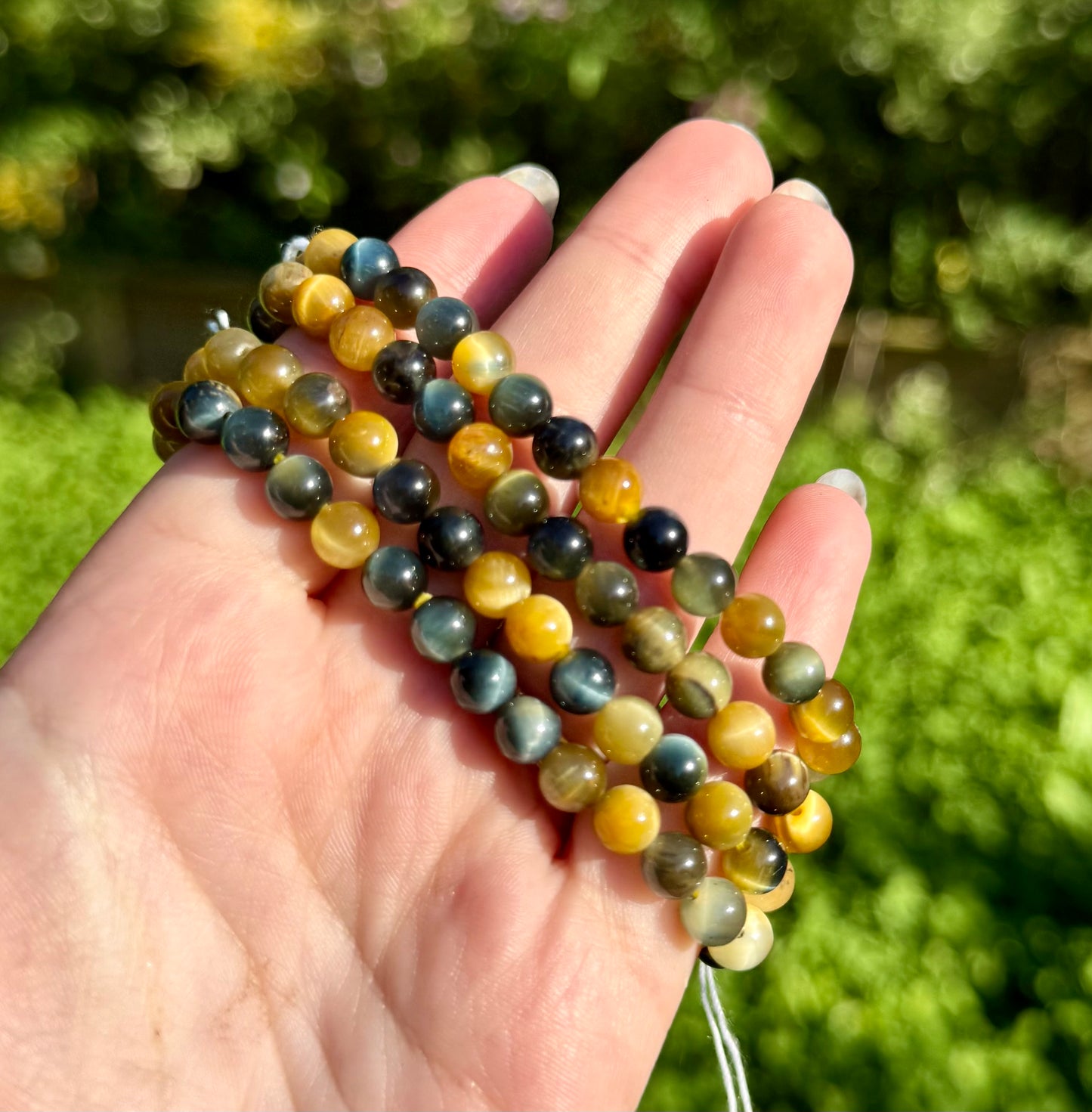 6mm dream tigers eye bracelets