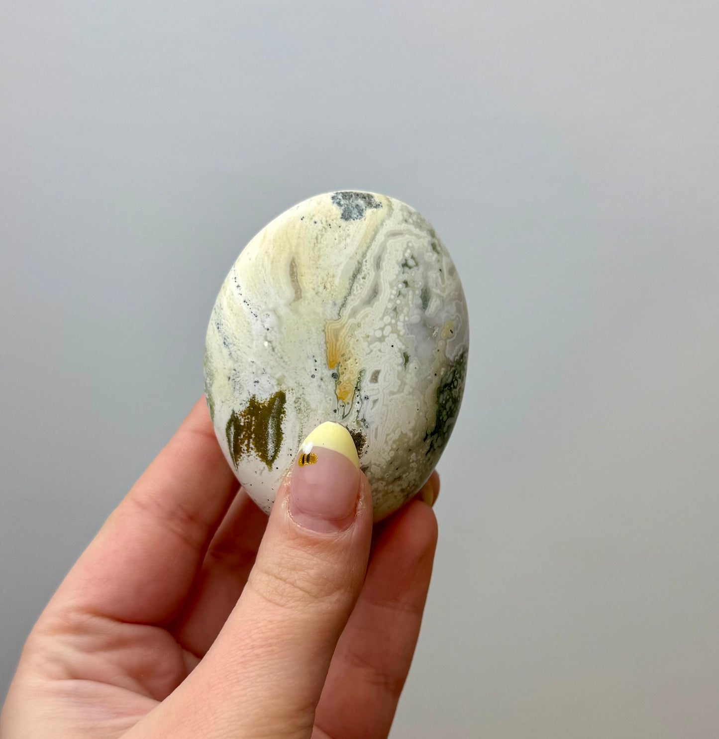 Ocean jasper palm stone