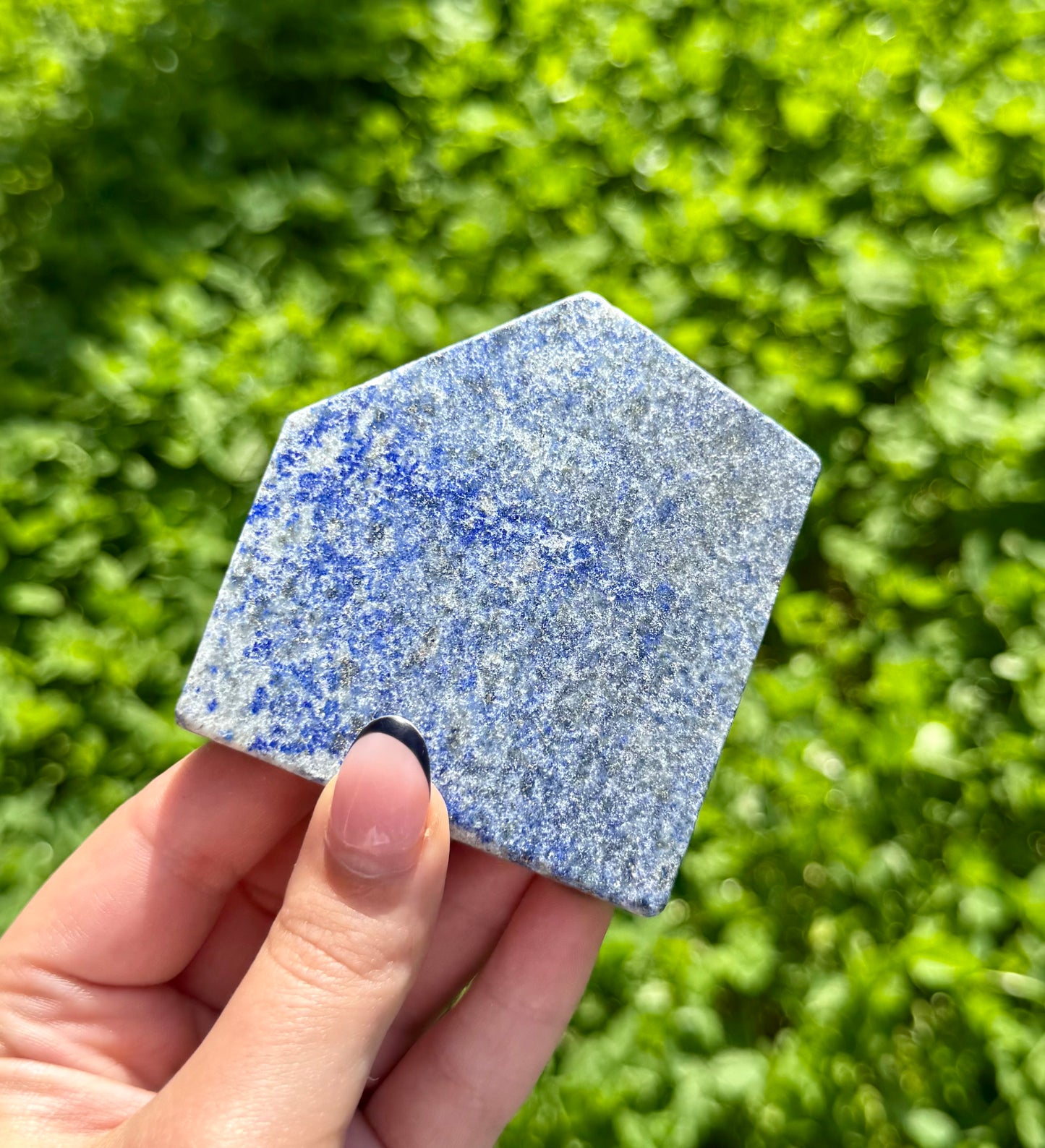 Lapis lazuli slab