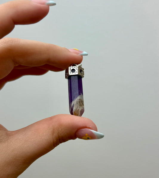 Dream amethyst pendant