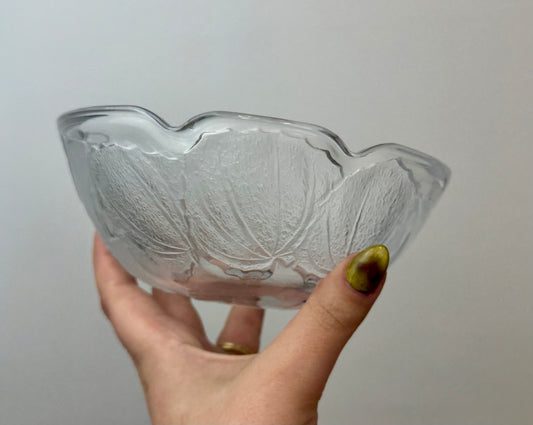 Glass bowl thrifted find