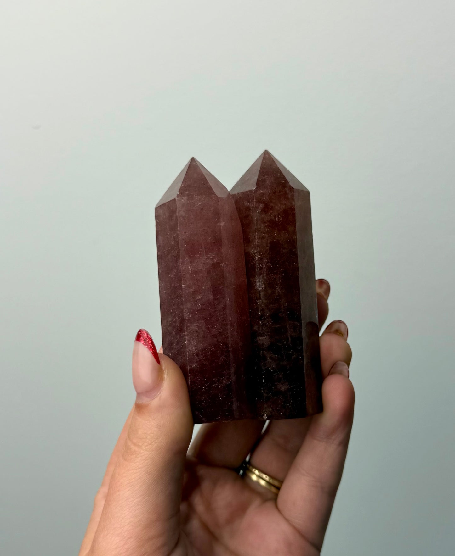 Strawberry Quartz towers