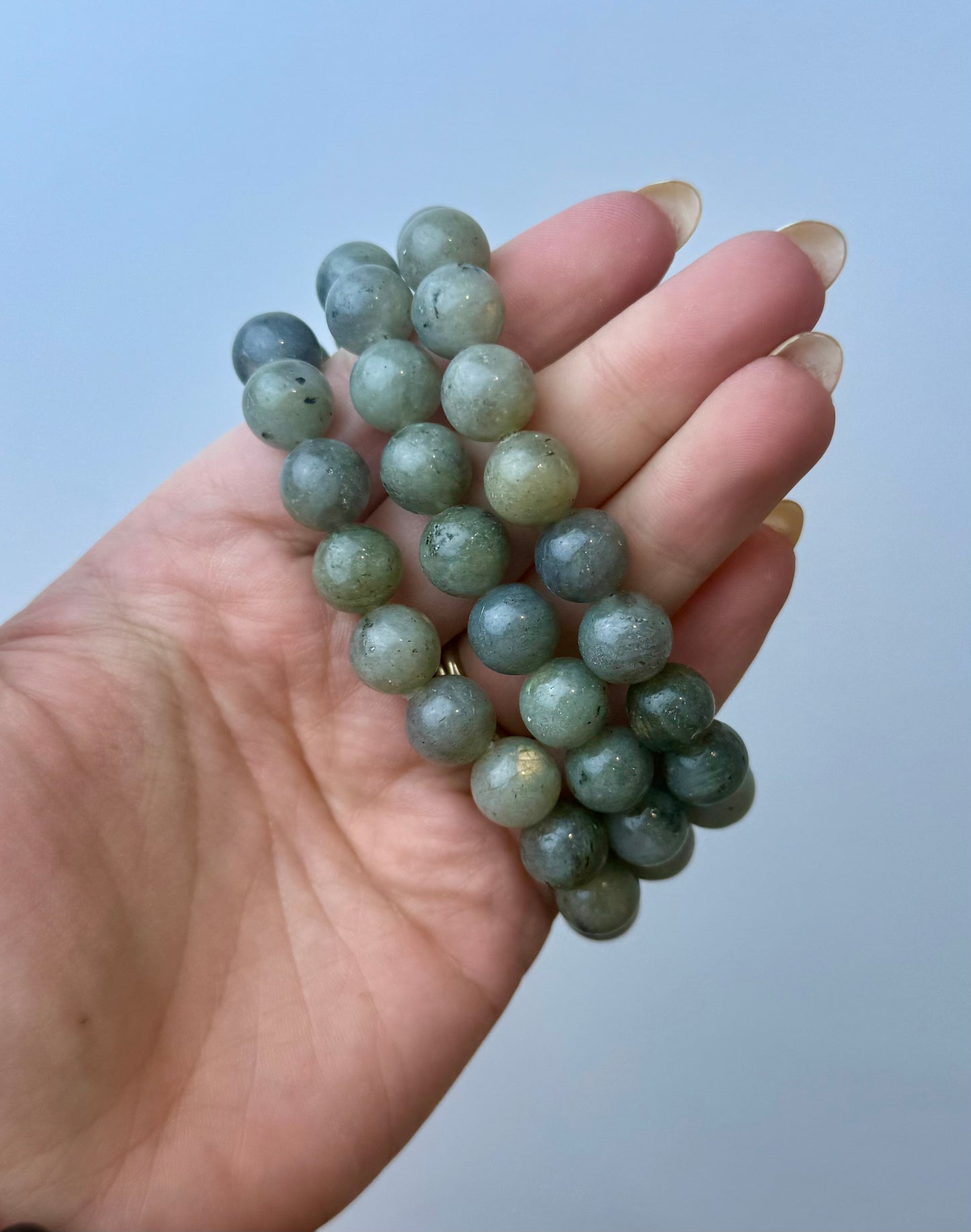 Chunky labradorite bracelets 10-12mm