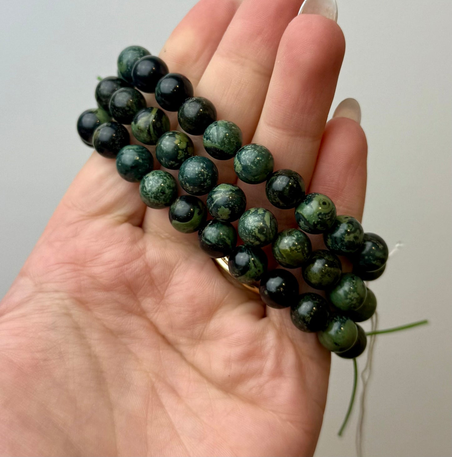 Kambaba jasper bracelets