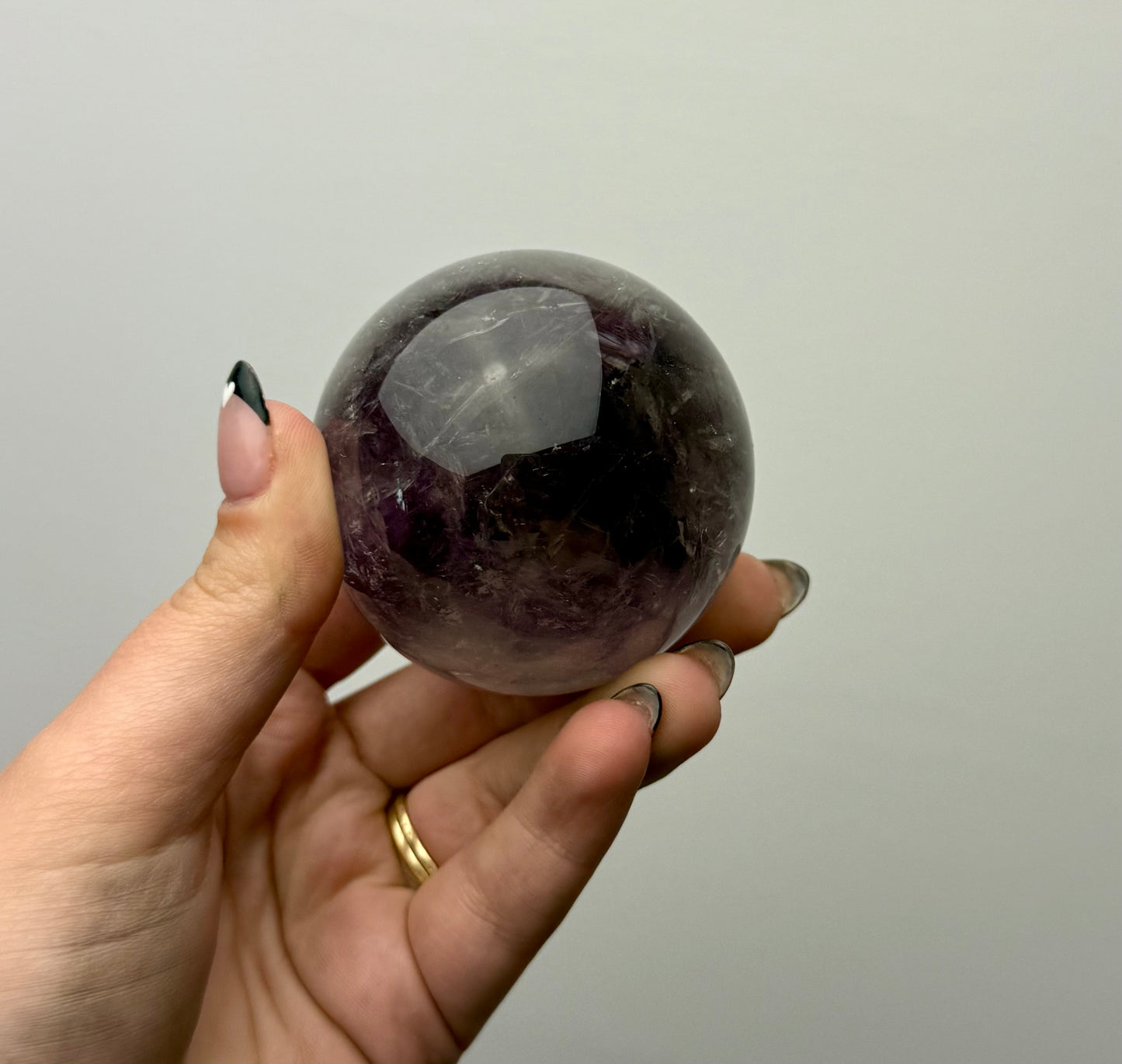 Amethyst sphere