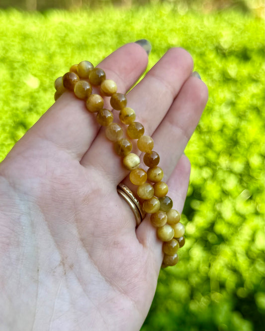 6mm golden tigers eye bracelets