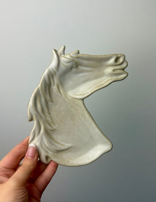 Horse dish thrifted find
