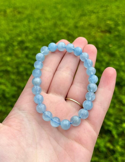 Aquamarine bracelet