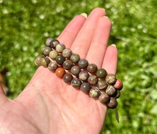 Money agate bracelets