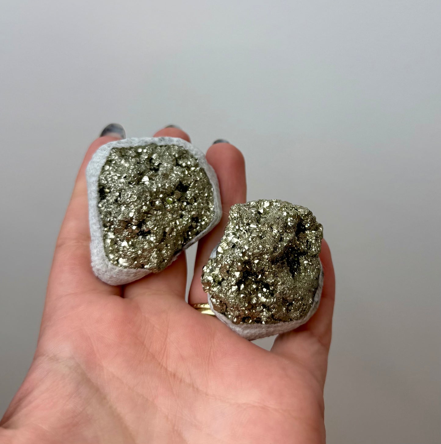 Pyrite specimens