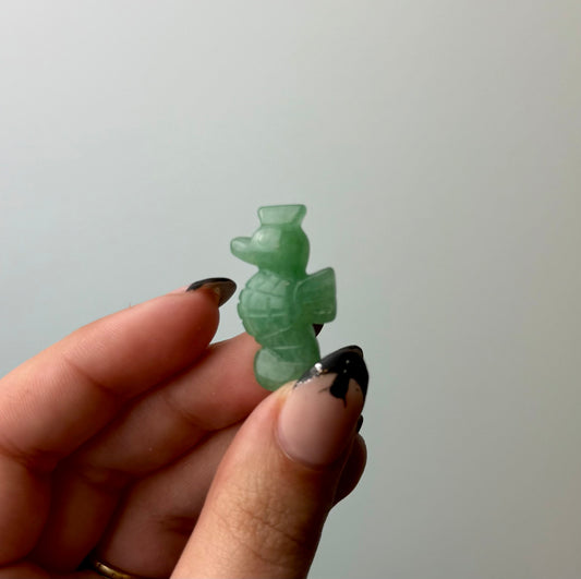 Seahorse carving
