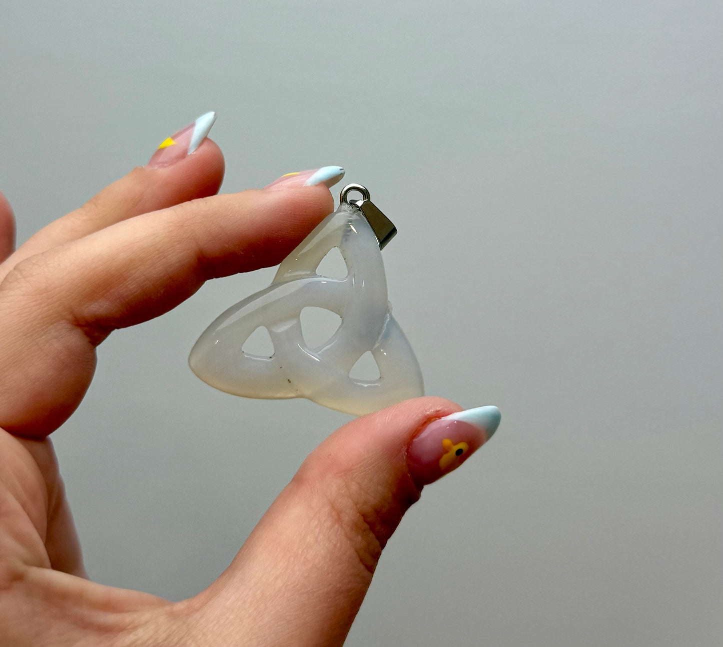 Chalcedony pendant