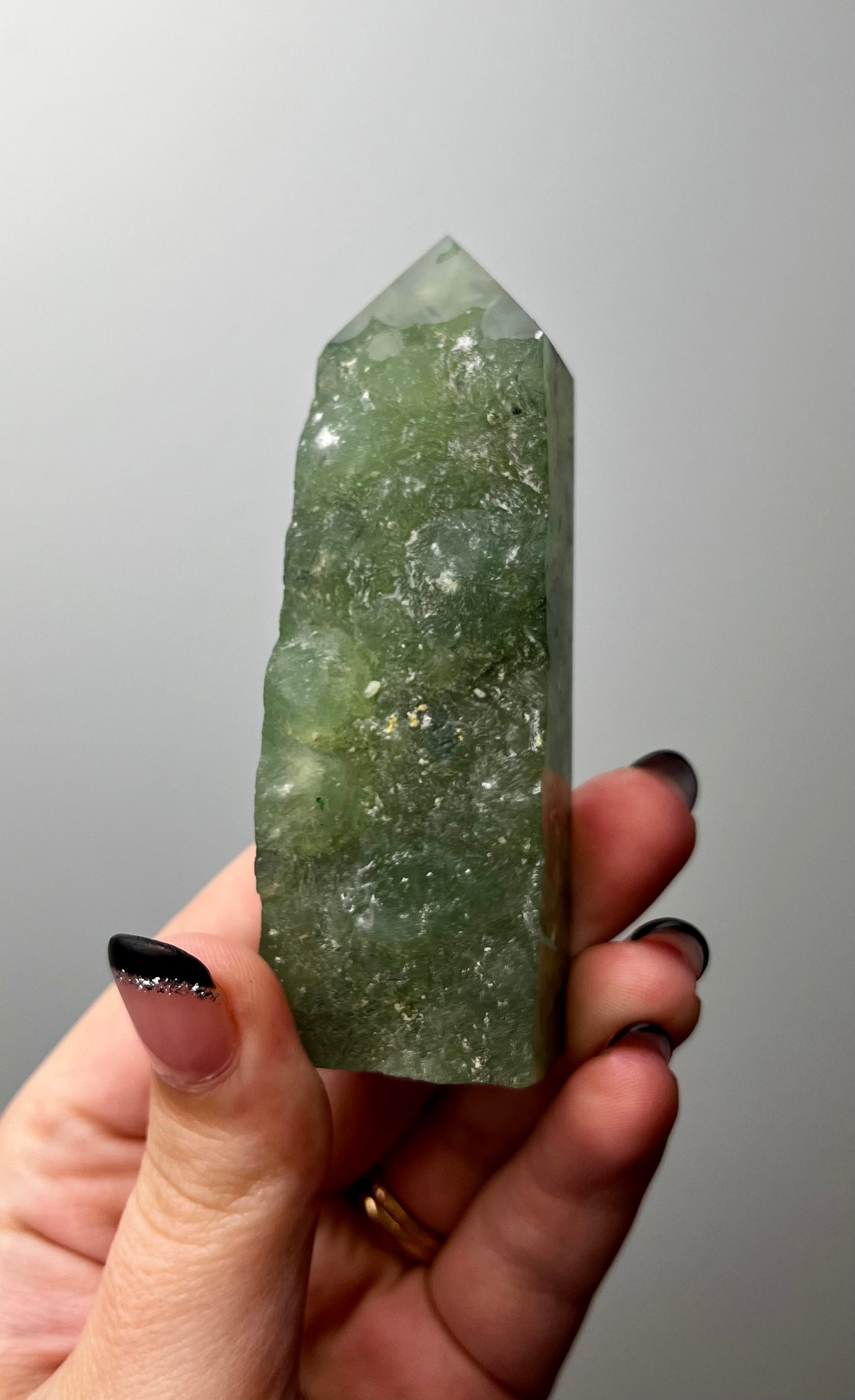 Prehnite half raw towers