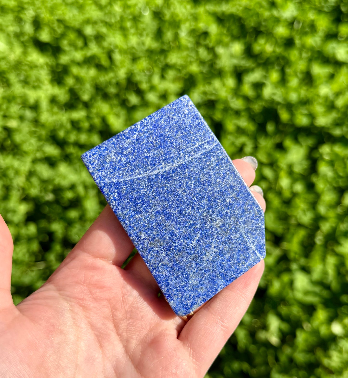 Lapis lazuli slab