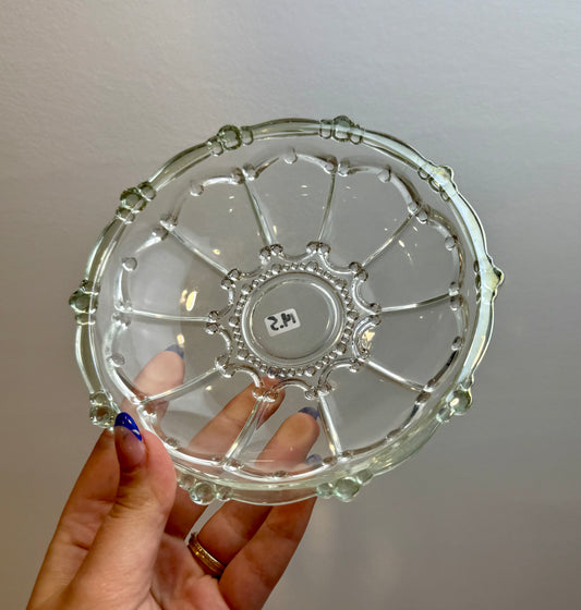 Glass dish thrifted find
