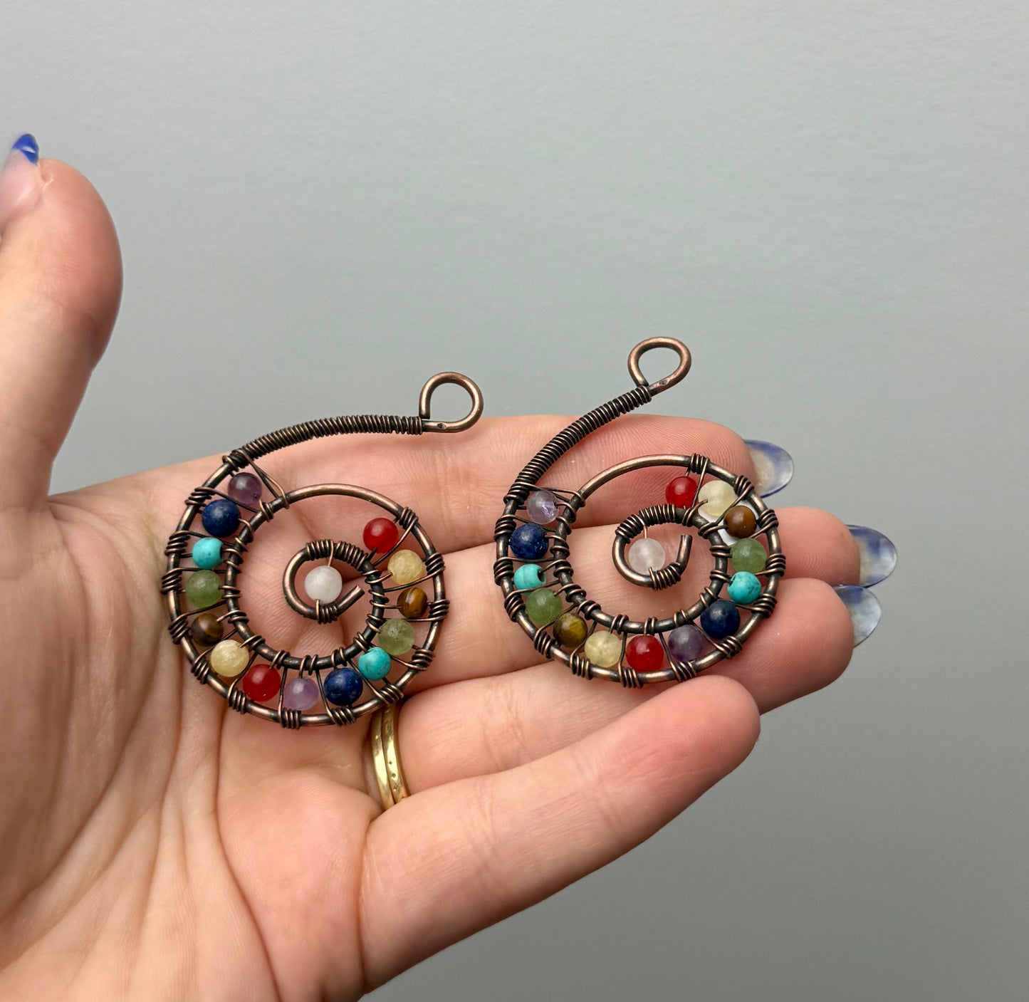 Spiral pendants