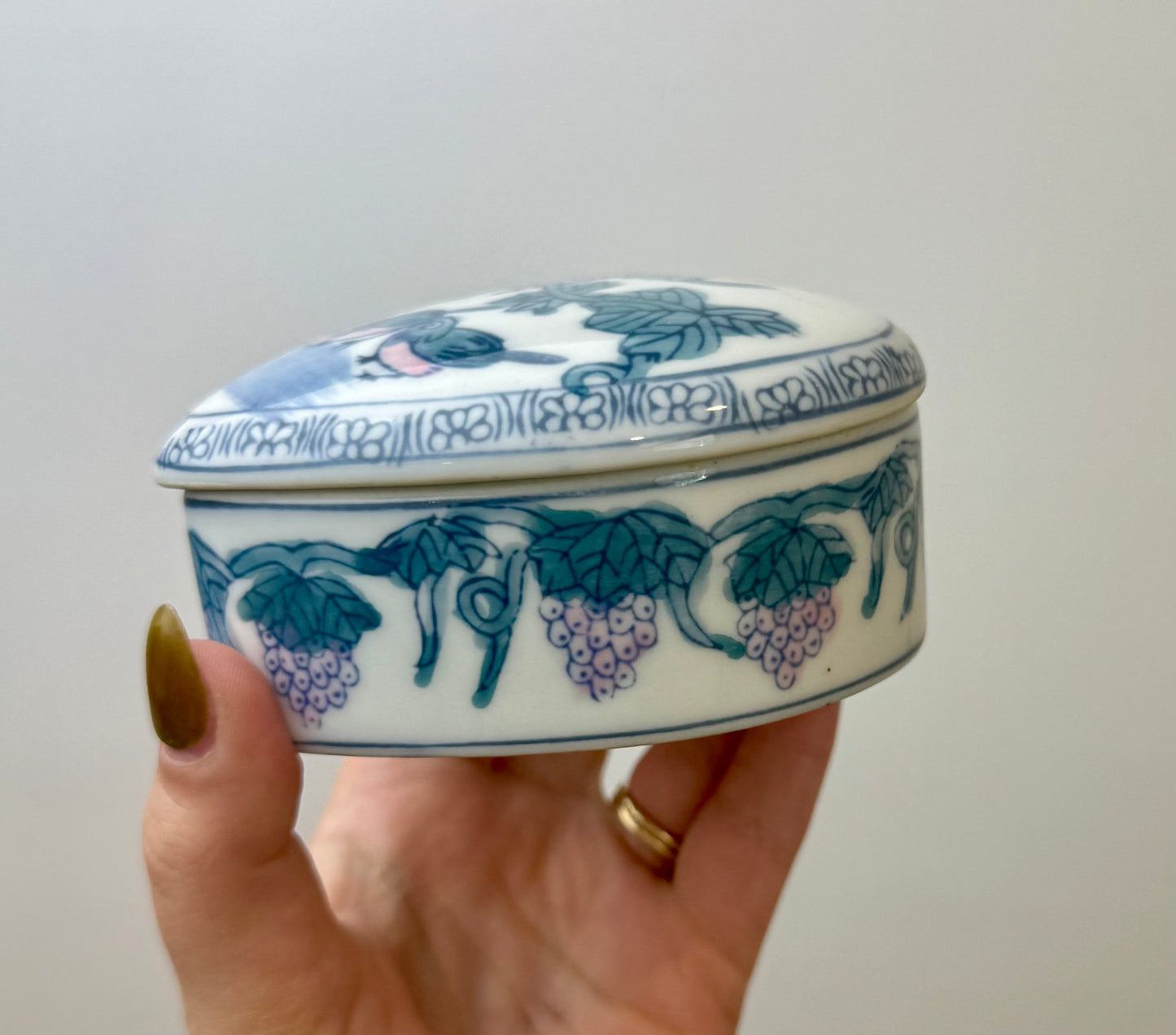 Heart trinket box thrifted find