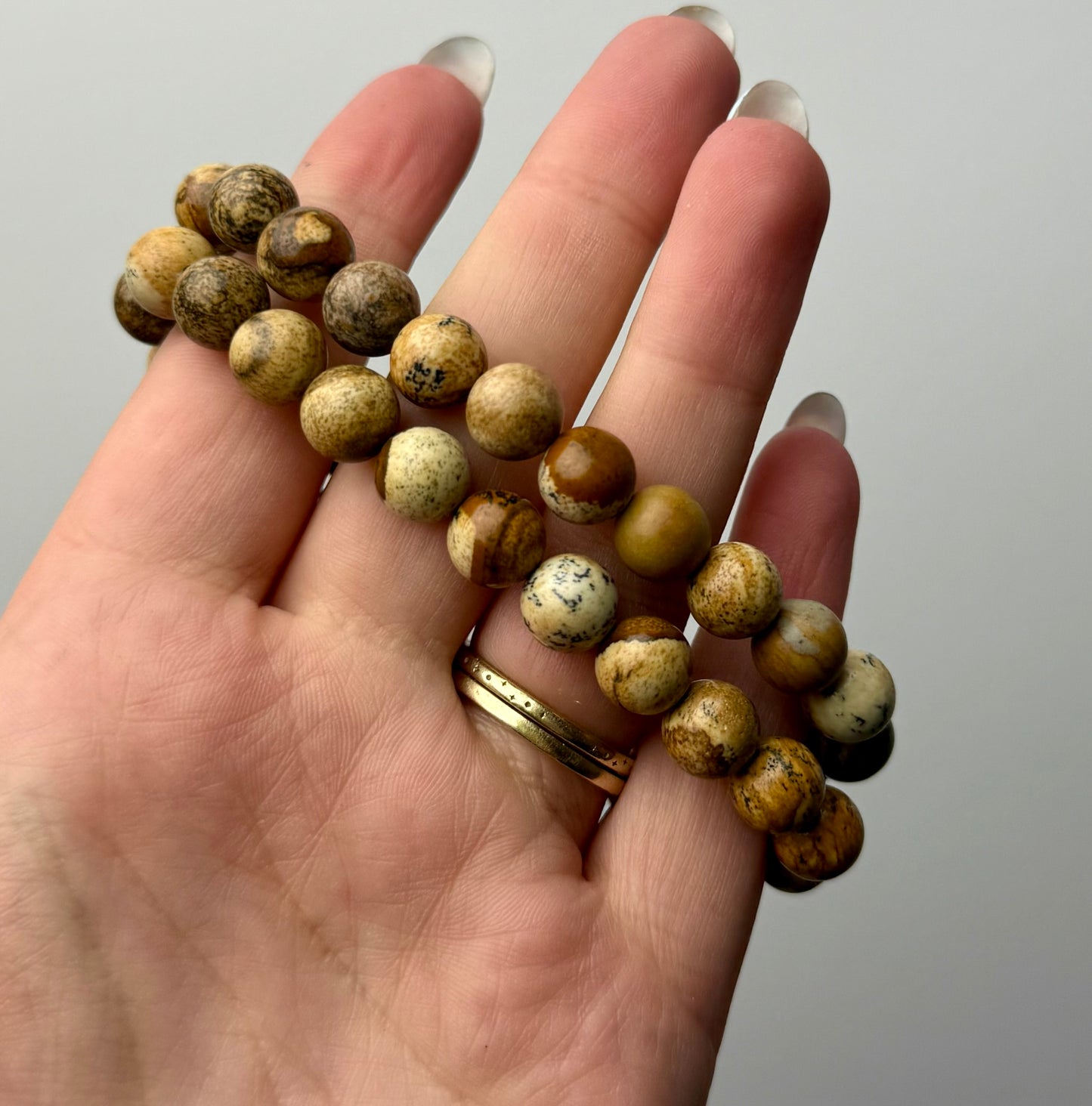 Picture jasper bracelets