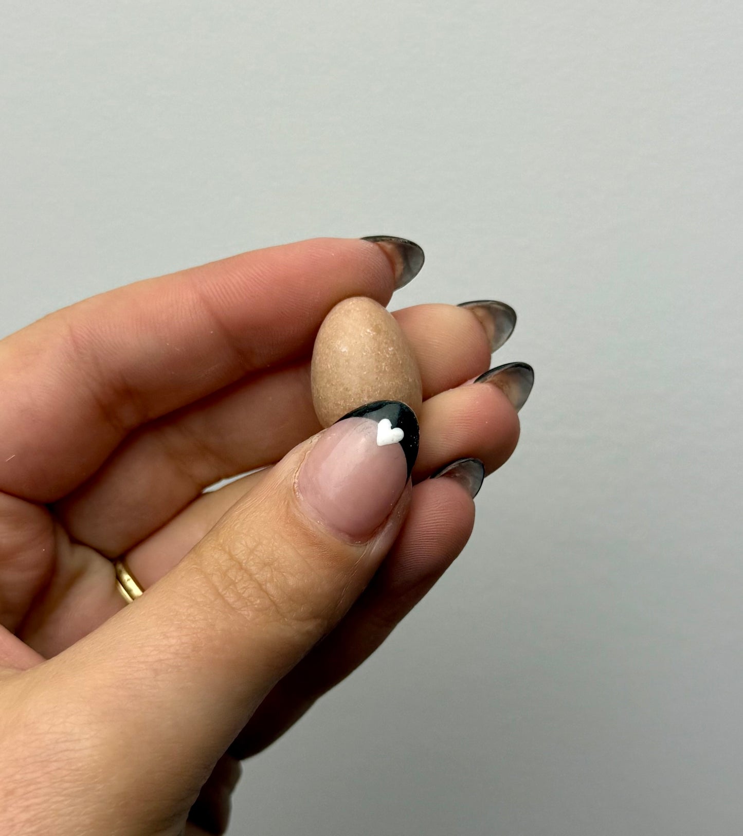 Pink aventurine mini egg