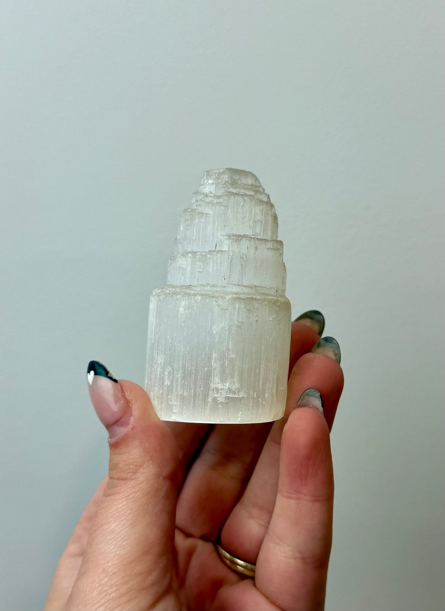 Satin spar tower