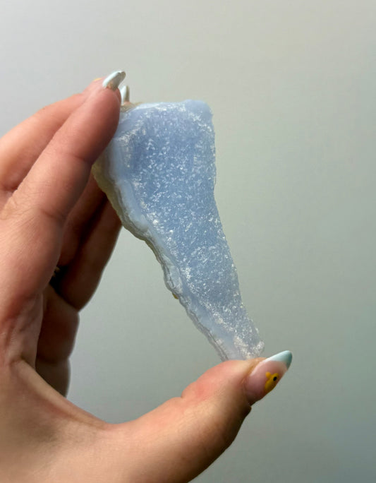 Blue lace agate raw