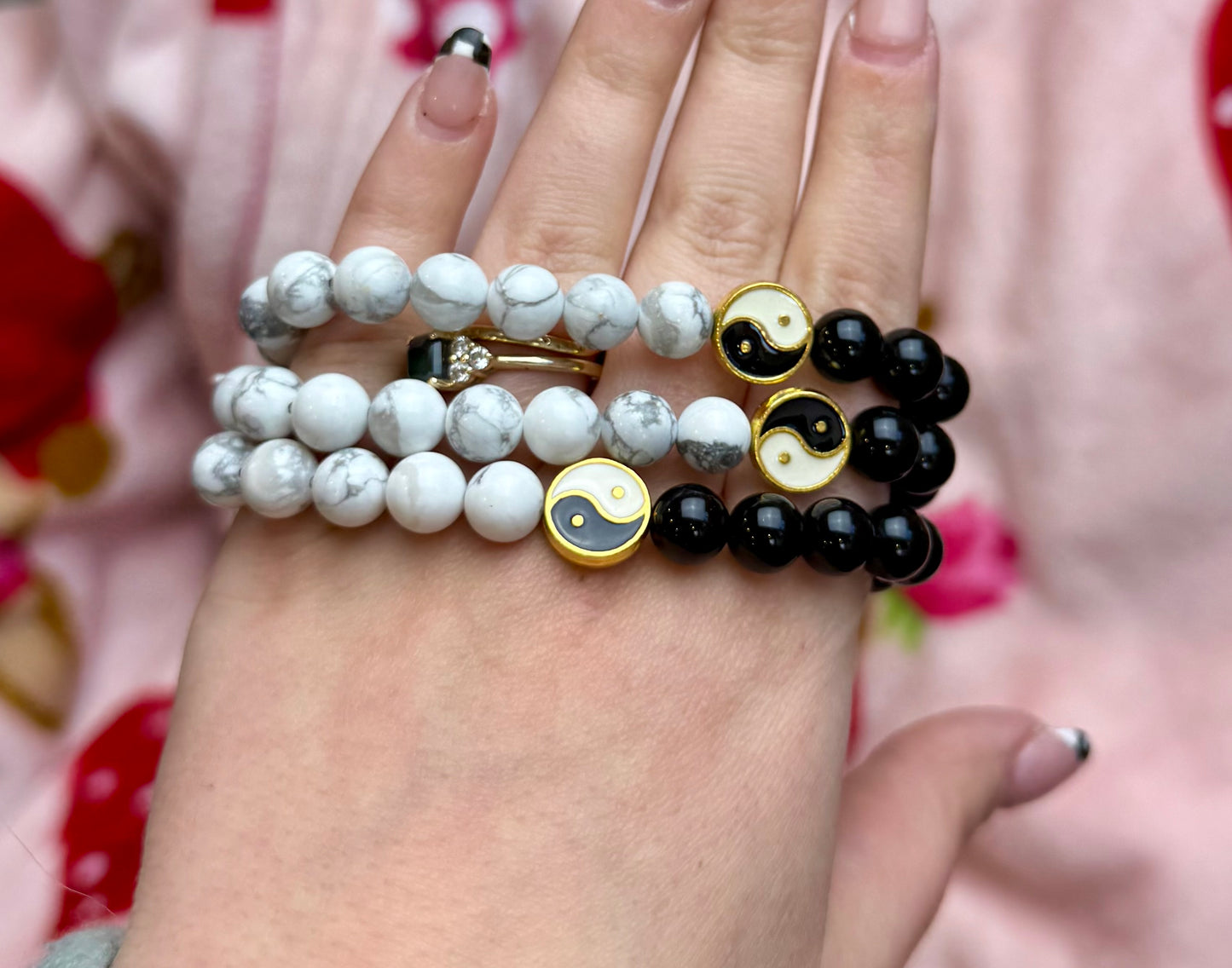 Ying yang bracelets