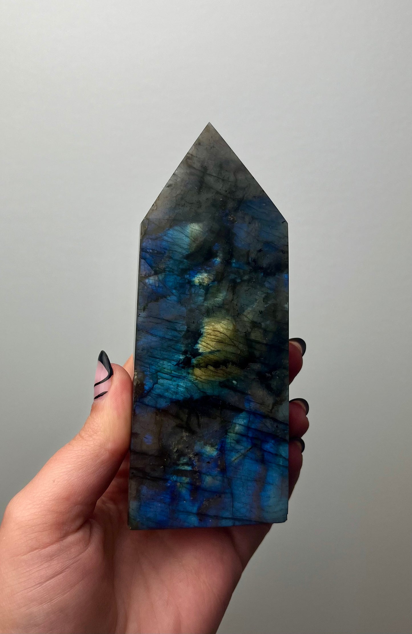 Labradorite tower