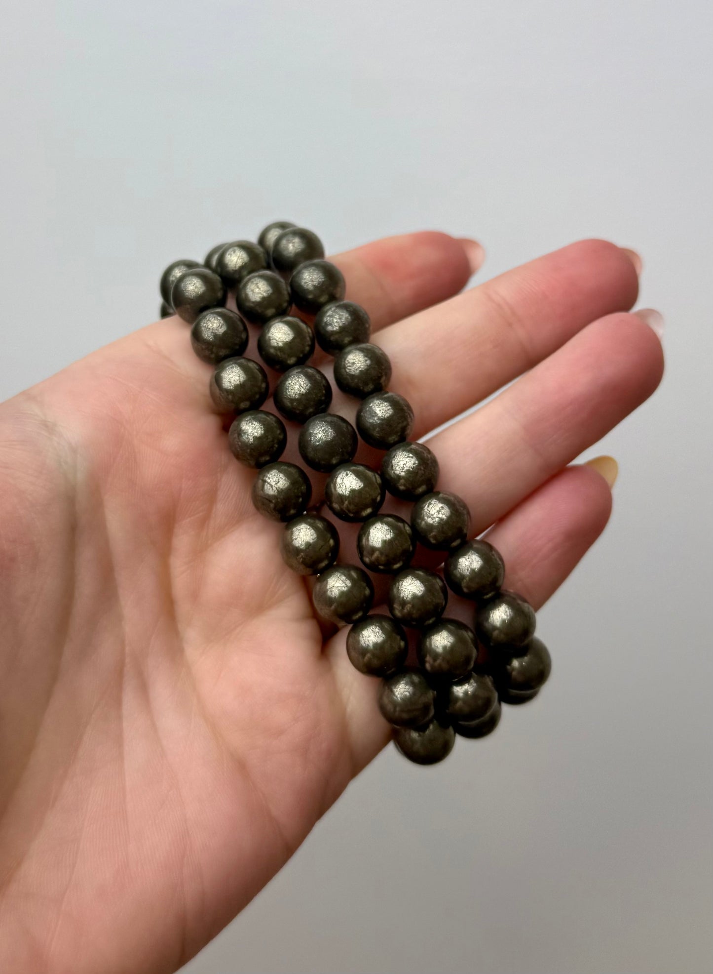 Pyrite bracelets