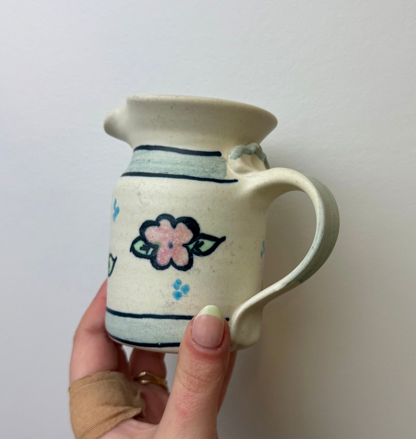 Flower pitcher thrifted find