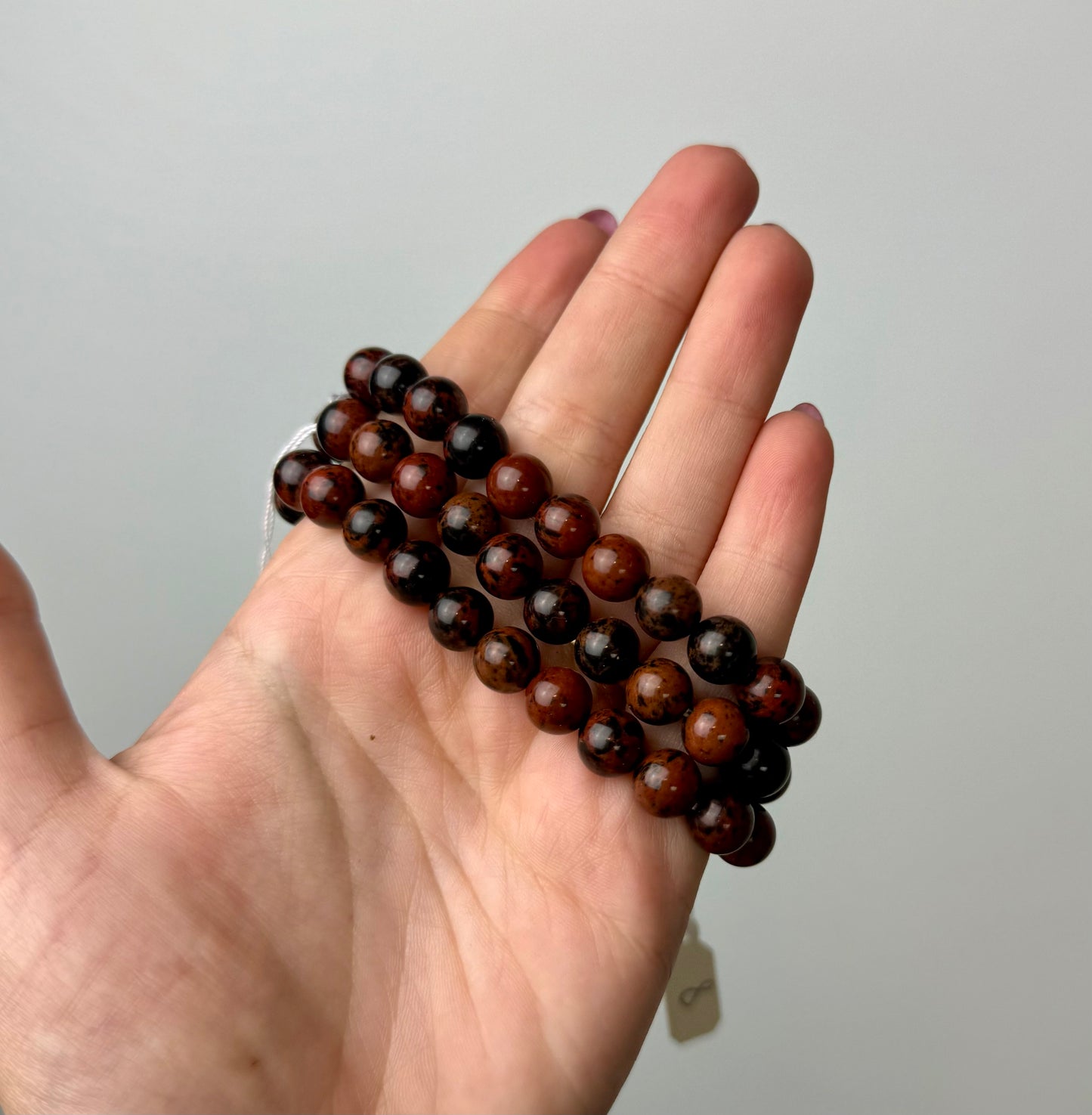 Mahogany Obsidian bracelets