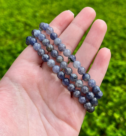 Iolite bracelets