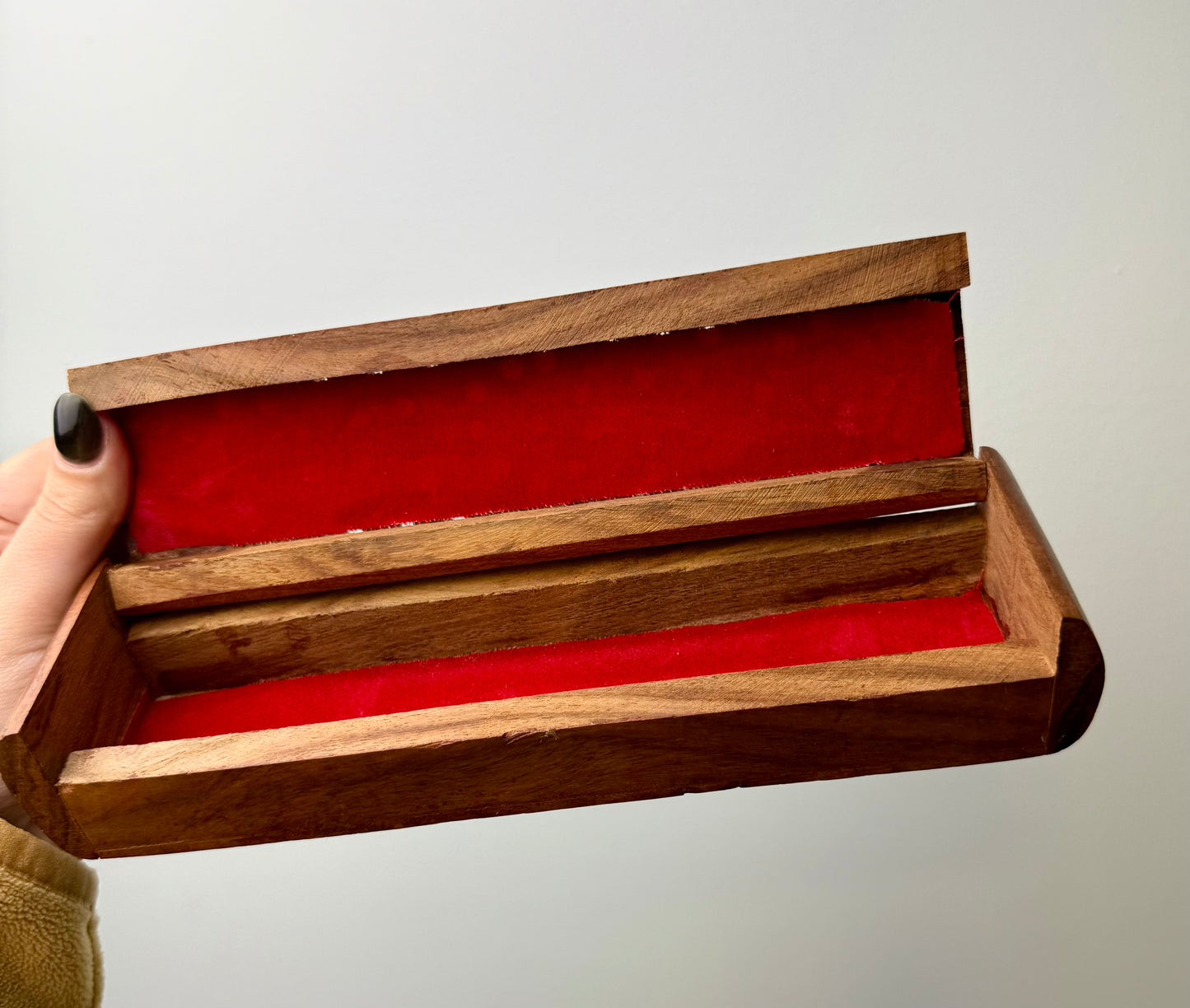 Wooden trinket box thrifted find