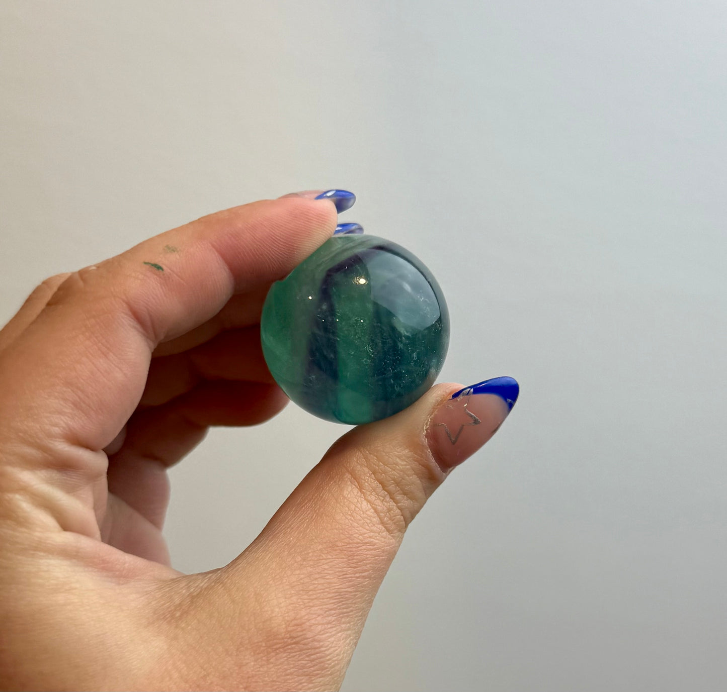 Fluorite sphere