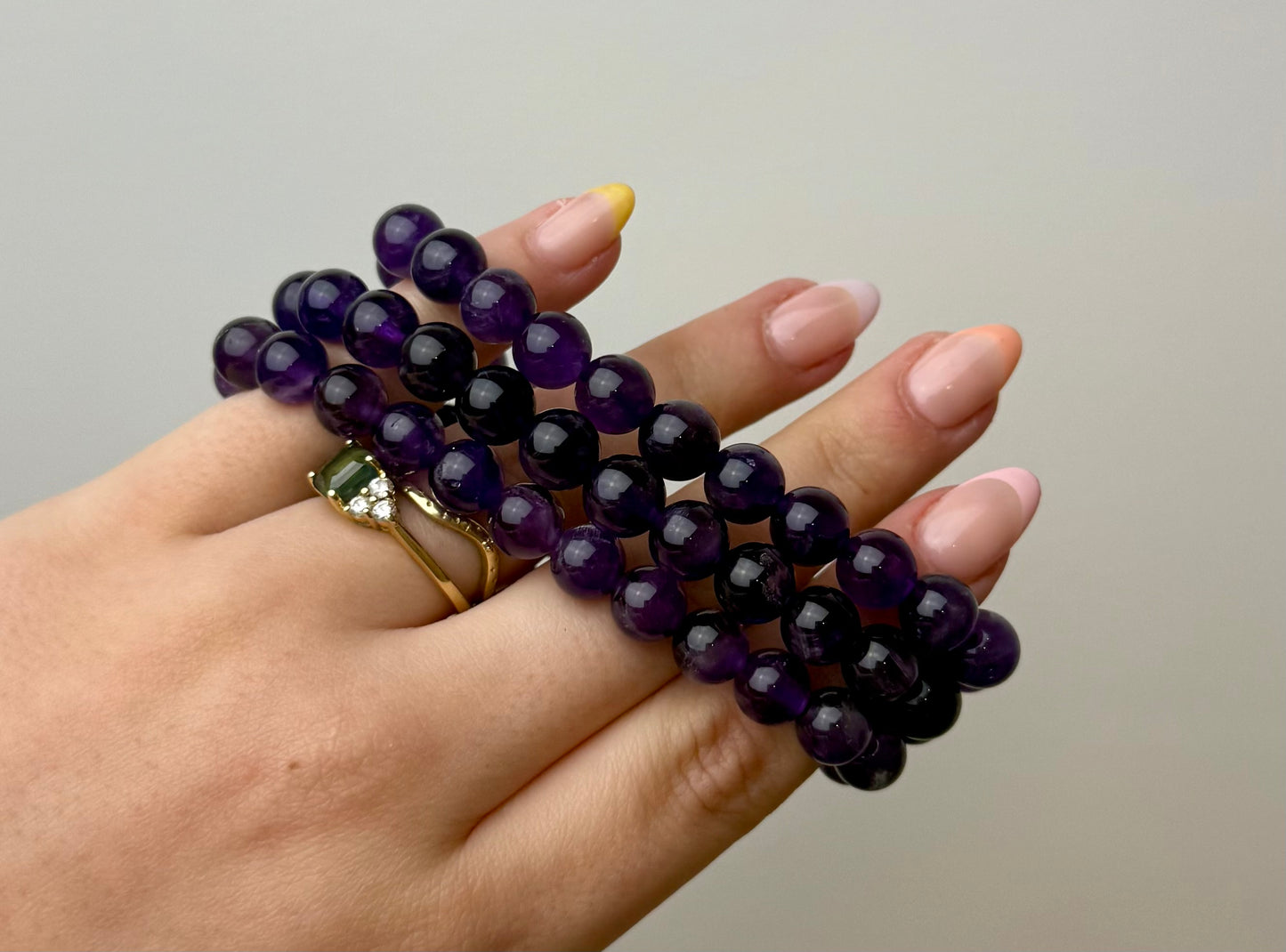 Amethyst bracelets