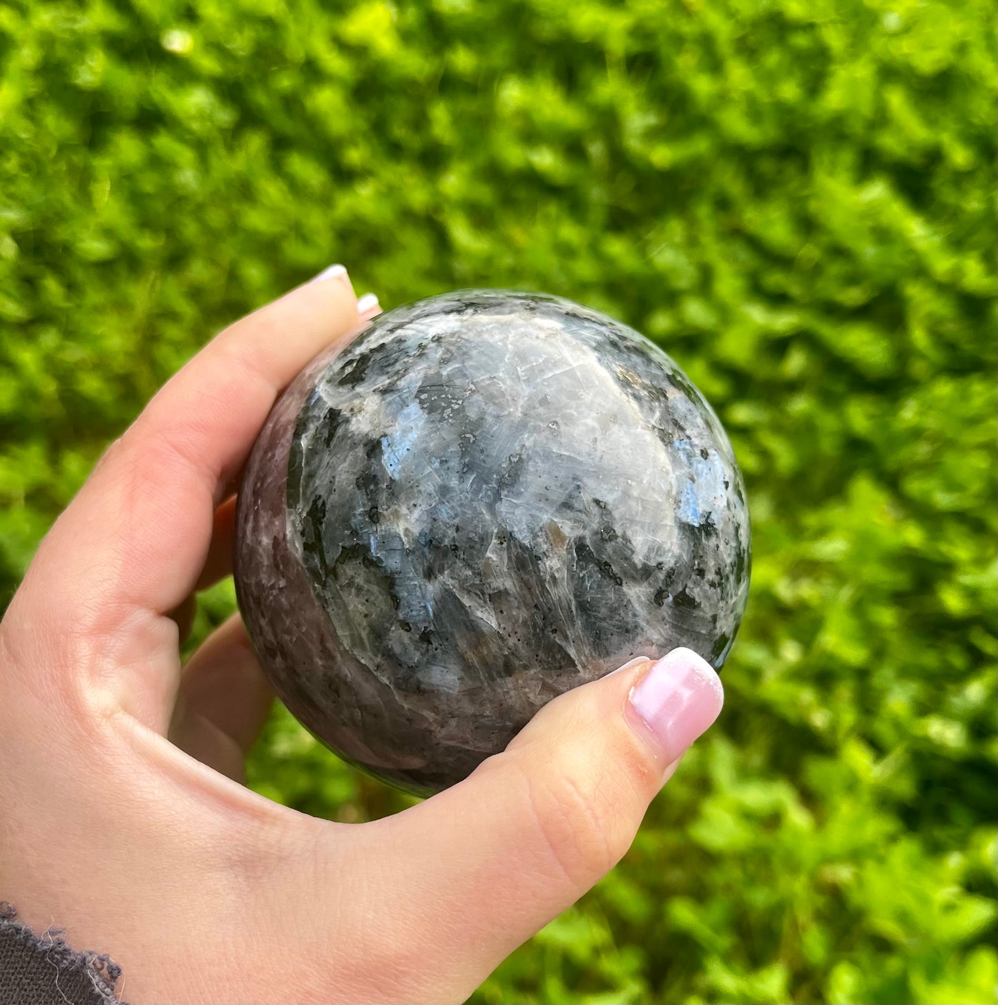 Larvikite sphere