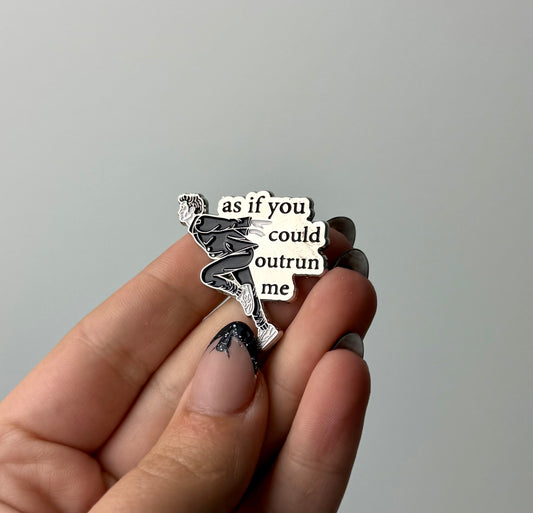 Twilight enamel pin