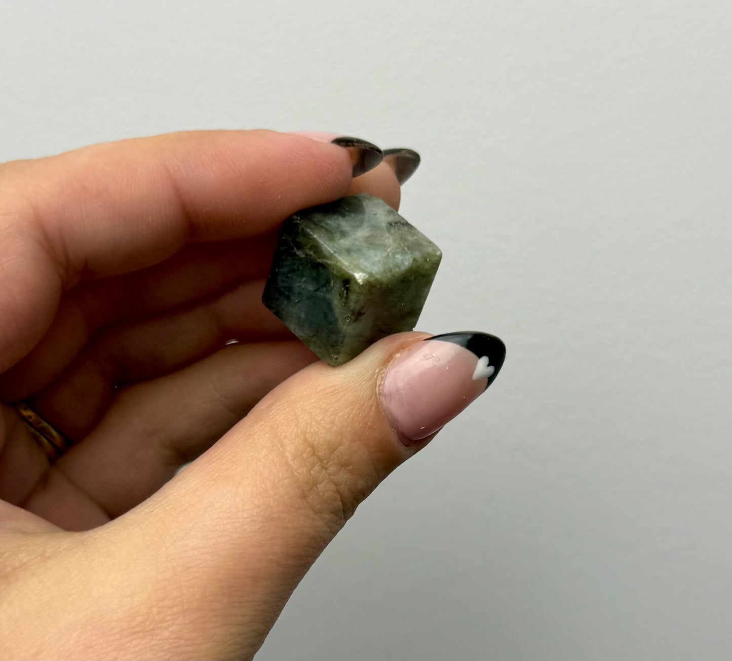 Labradorite cube