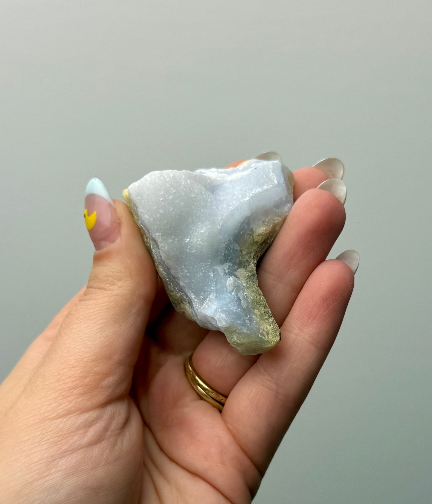 Blue lace agate raw