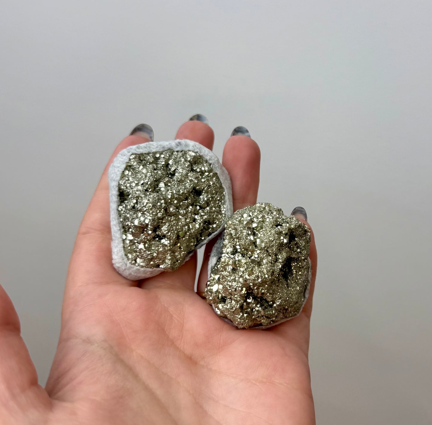 Pyrite specimens
