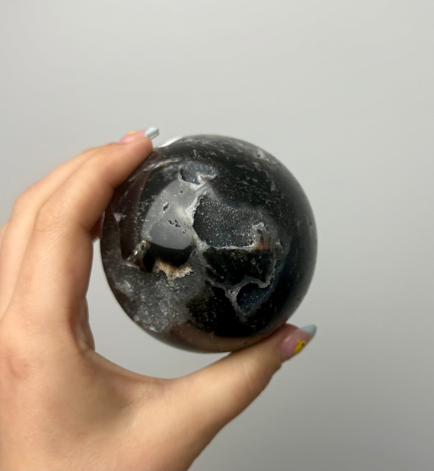 Chalcedony sphere
