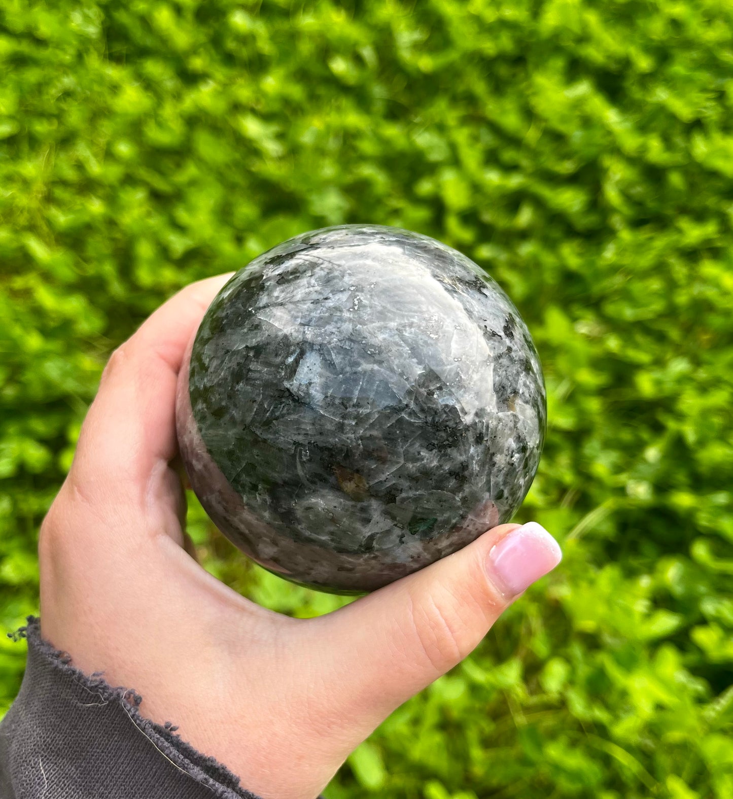 Larvikite sphere