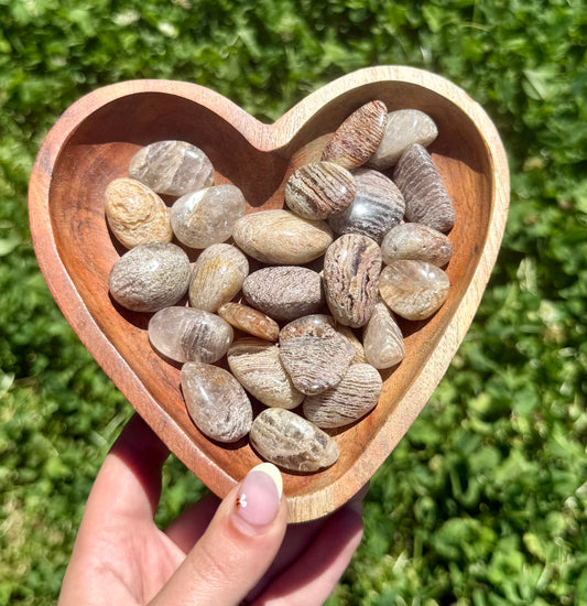 Thousand layer garden Quartz tumbles