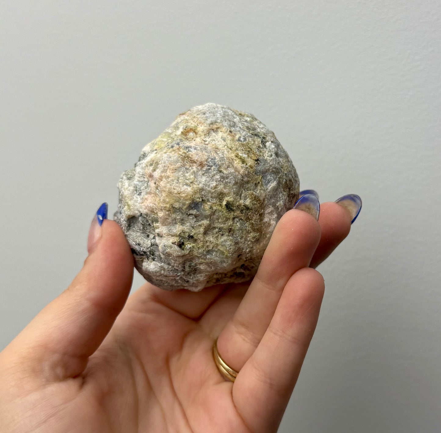 Quartz geode half C