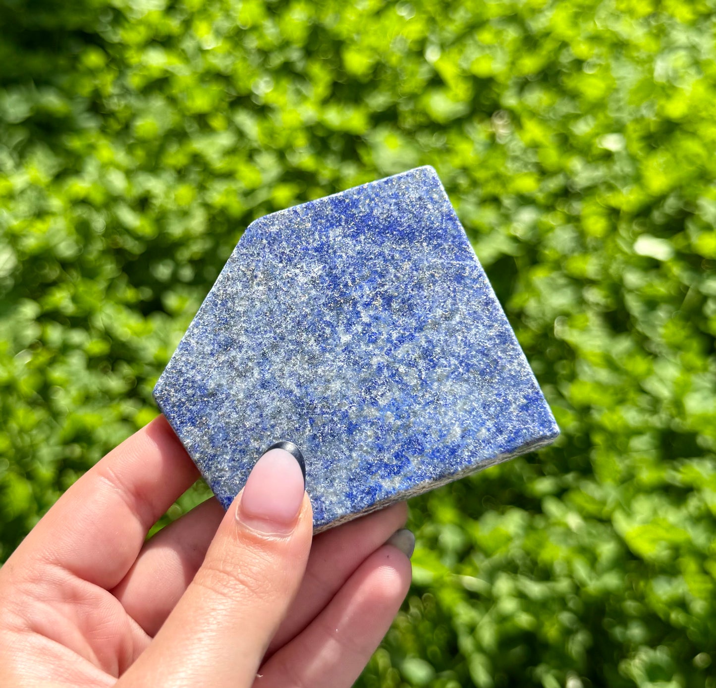 Lapis lazuli slab