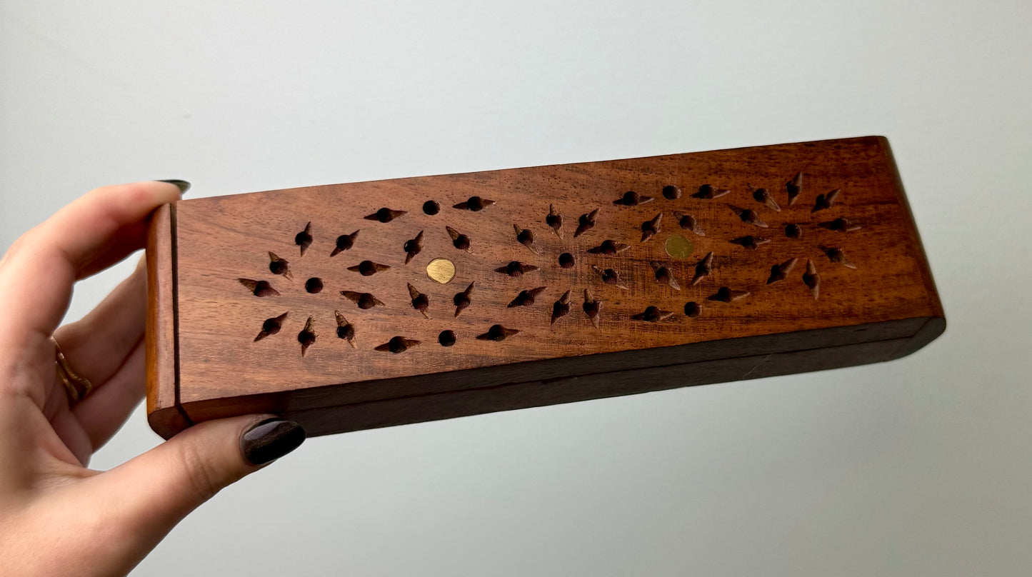 Wooden trinket box thrifted find