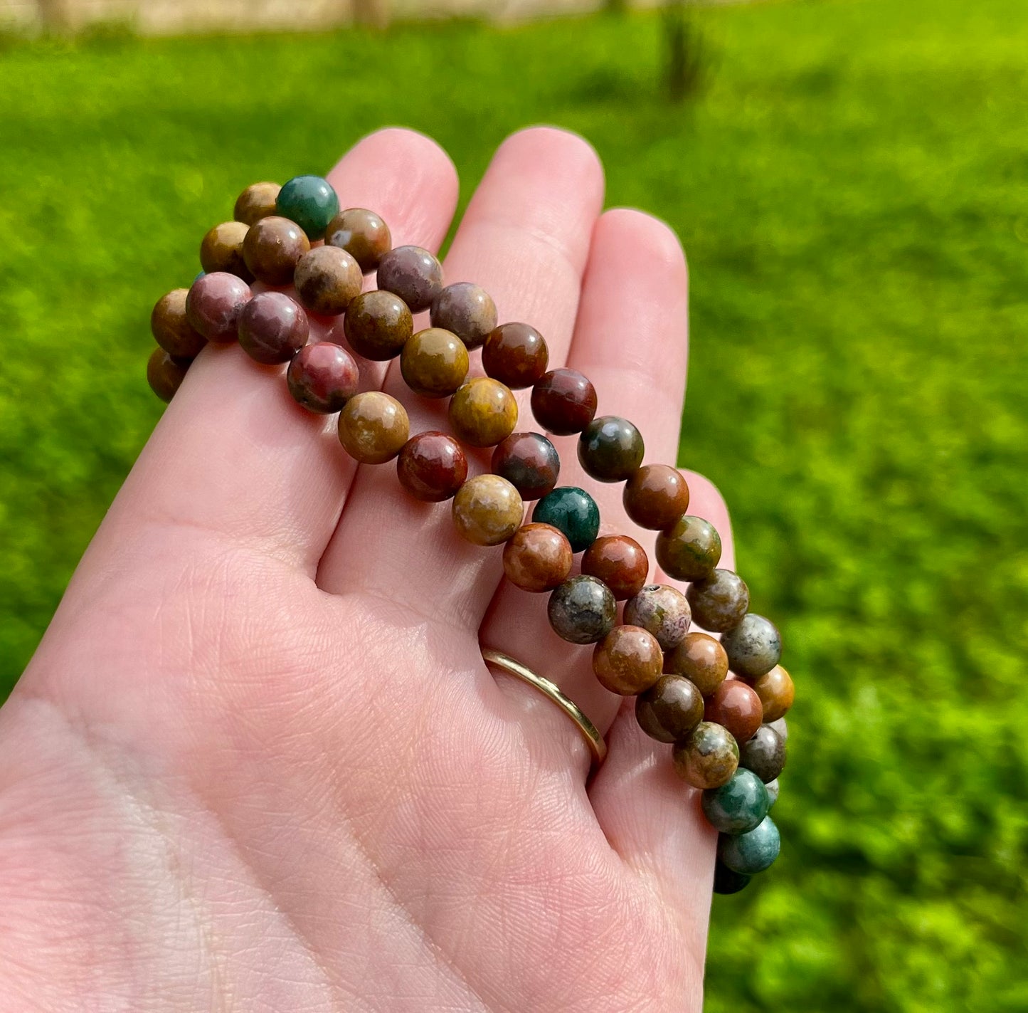 Ocean jasper bracelets