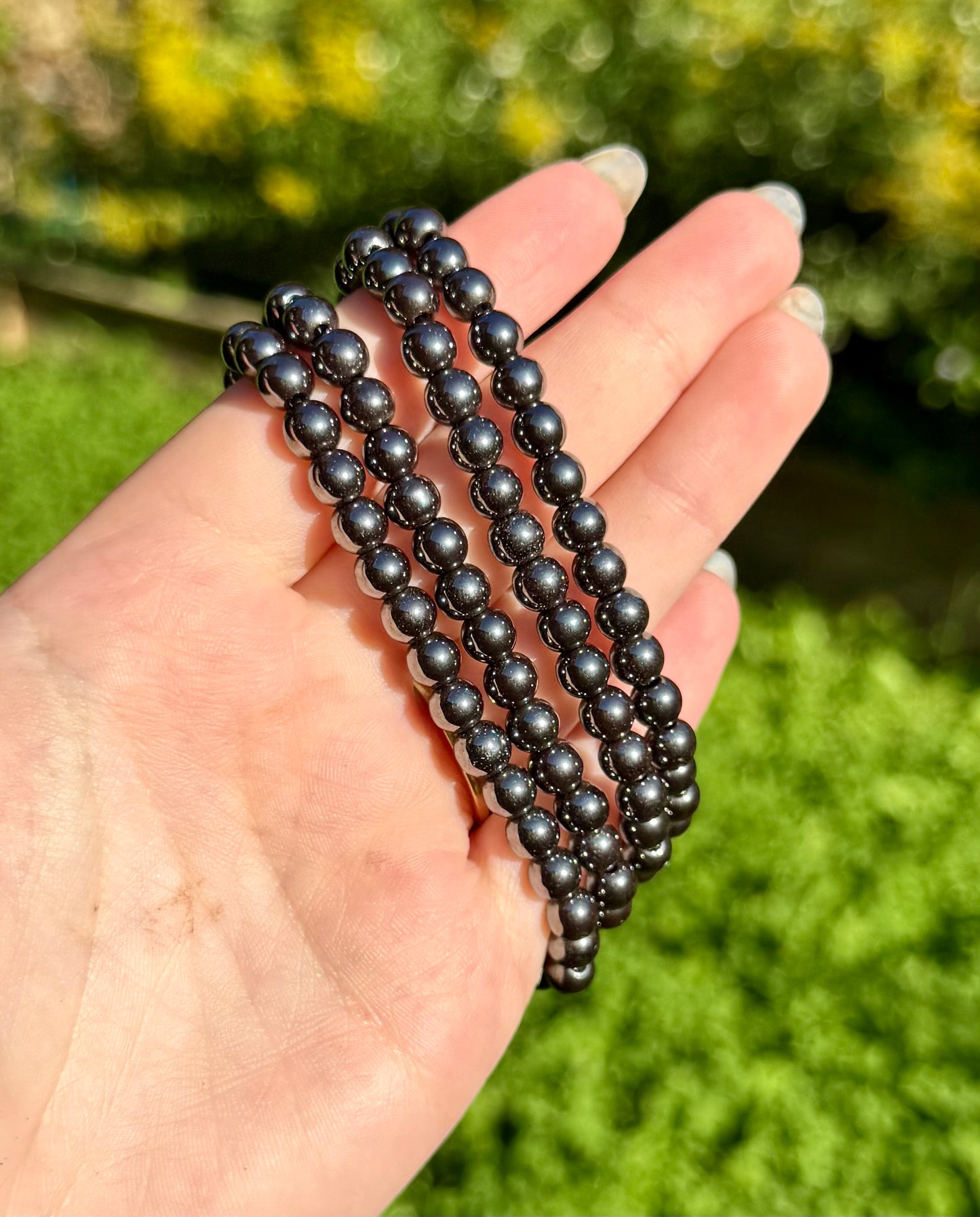 6mm hematite bracelets